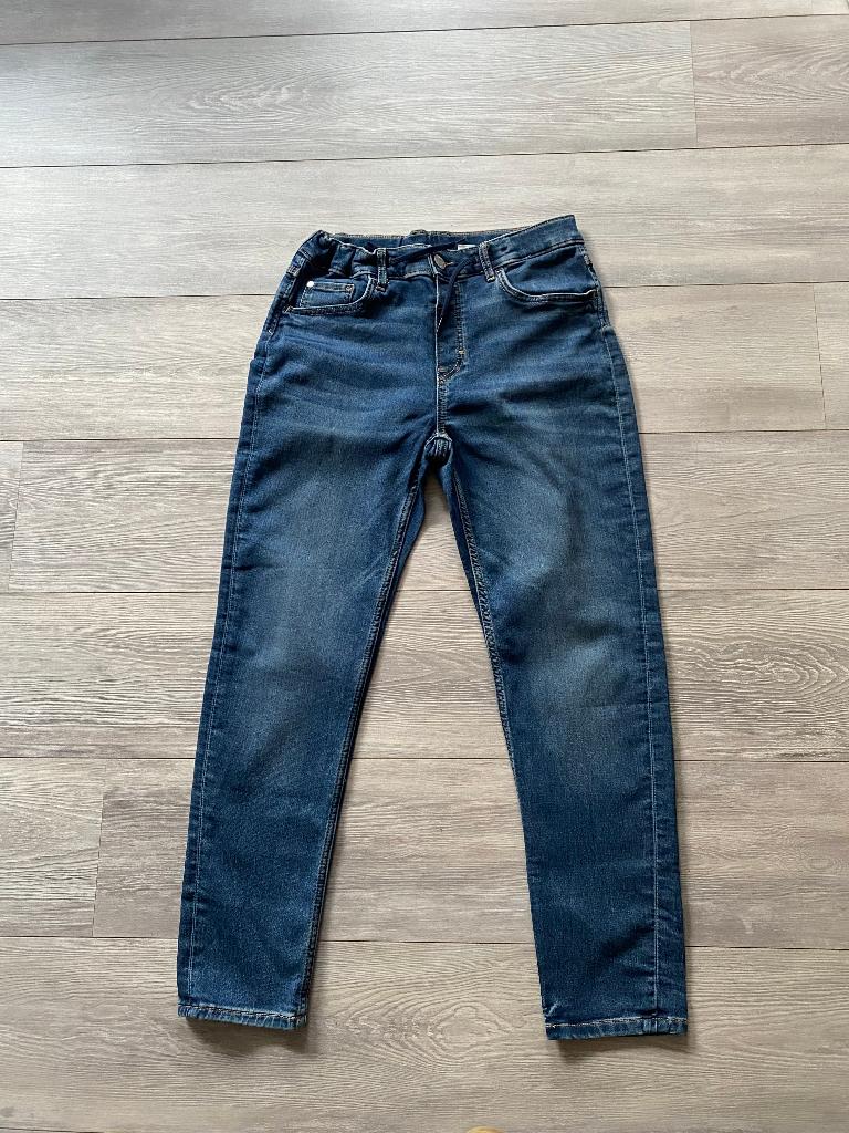 H&M stretch jeans maat 164, Kinderen en Baby's, Kinderkleding | Maat 164, Broek, H&M, Ophalen of Verzenden, Zo goed als nieuw