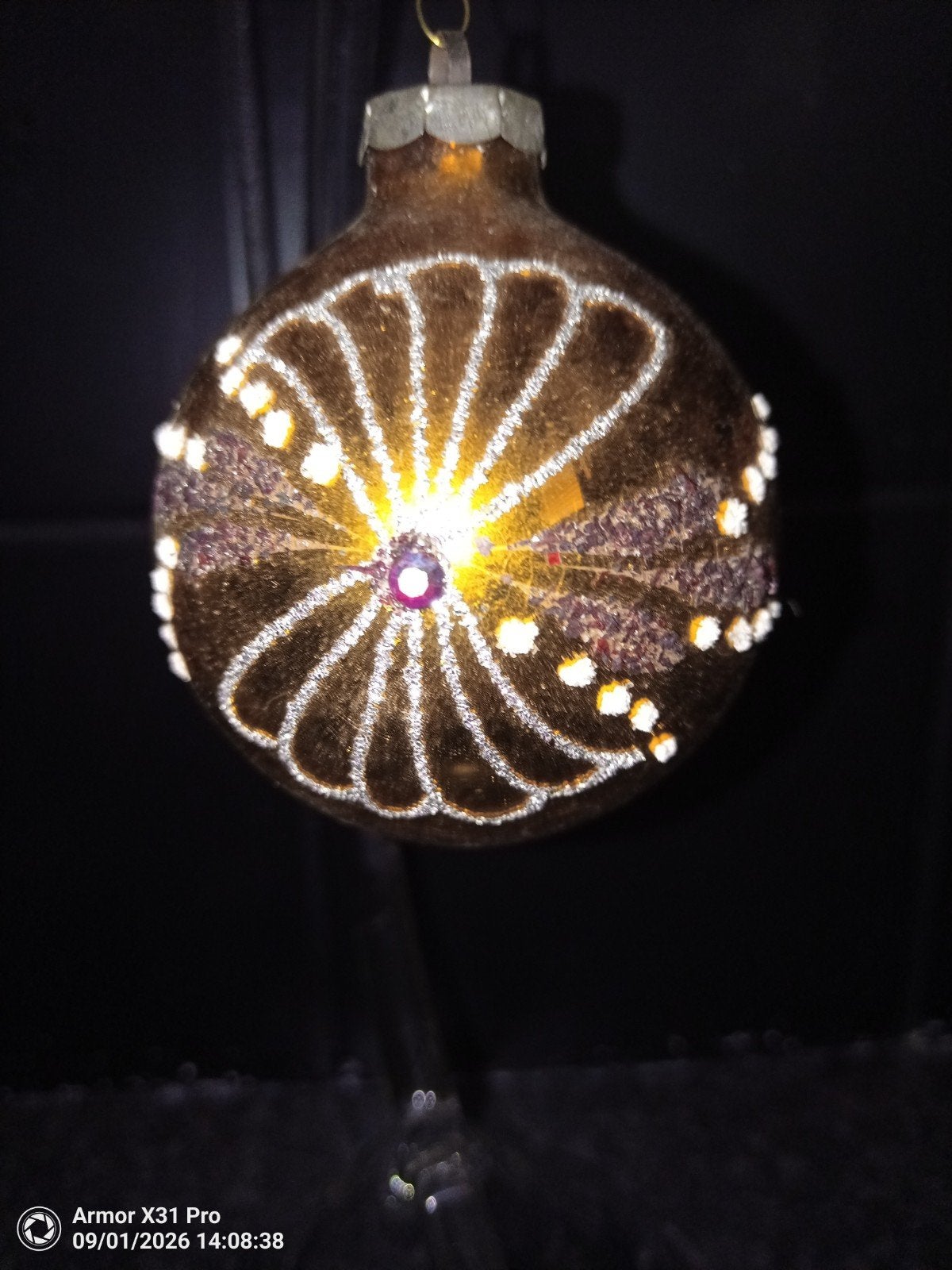 mooie vintage kerstbal, Diversen, Ophalen of Verzenden