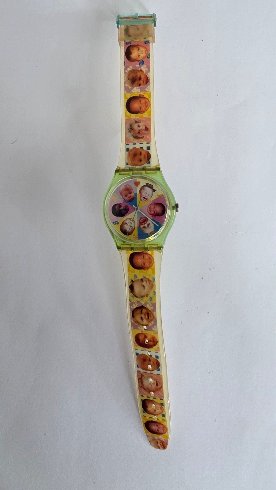 vintage Swatch Sweet Baby (GL107), Kunststof, Gebruikt, Polshorloge, Swatch