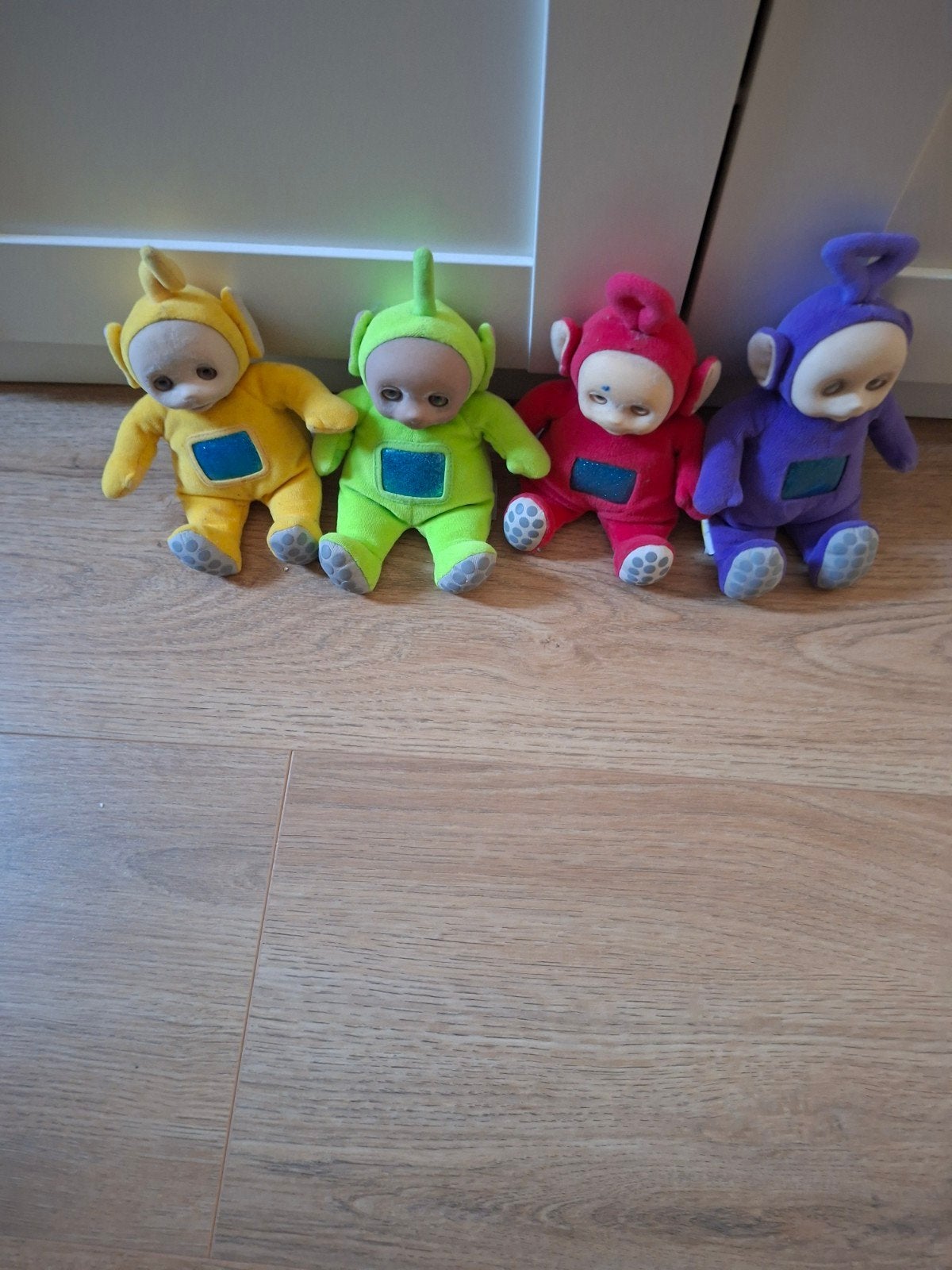 Te koop teletubbies, Ophalen of Verzenden, Gebruikt, Overige typen, Middelgroot (20 tot 80 cm)