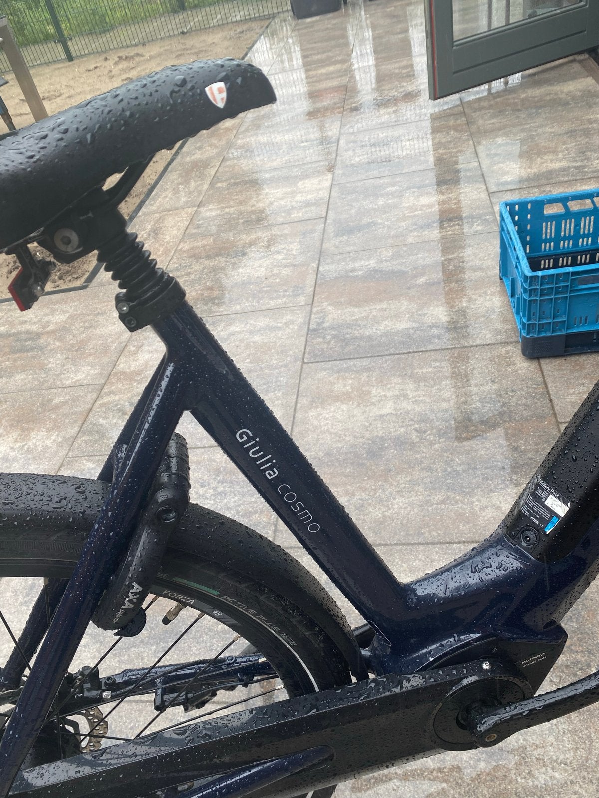 Forza Giulia Cosmo E-bike - Z.g.a.n. met zware accu, Overige merken, Ophalen of Verzenden, Zo goed als nieuw, 47 tot 51 cm