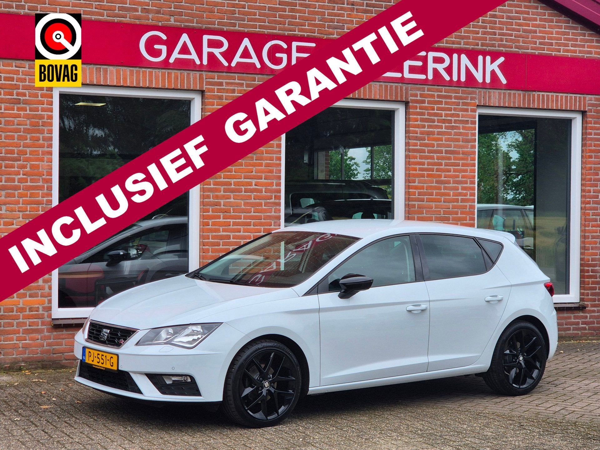 Seat Leon 1.0 EcoTSI Style Business Intense 116PK 5drs clima, Auto's, Dealer onderhouden, Stof, Gebruikt, Euro 6