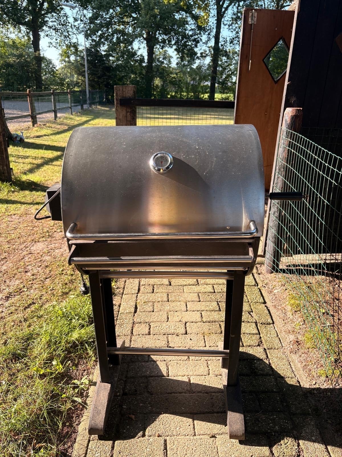 Barbecook draaispit grill - zelden gebruikt, Ophalen, Zo goed als nieuw, Barbecook