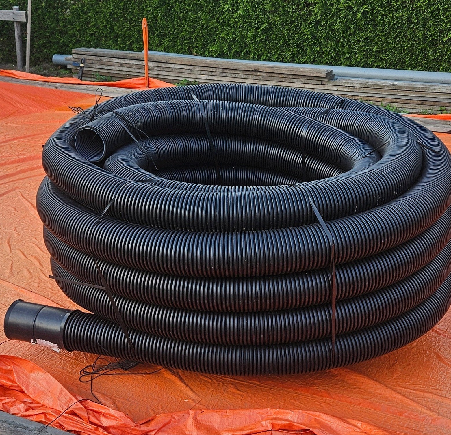 Mantelbuis  50M, Doe-het-zelf en Verbouw, Ophalen, Pvc, 6 meter of meer, Overige typen