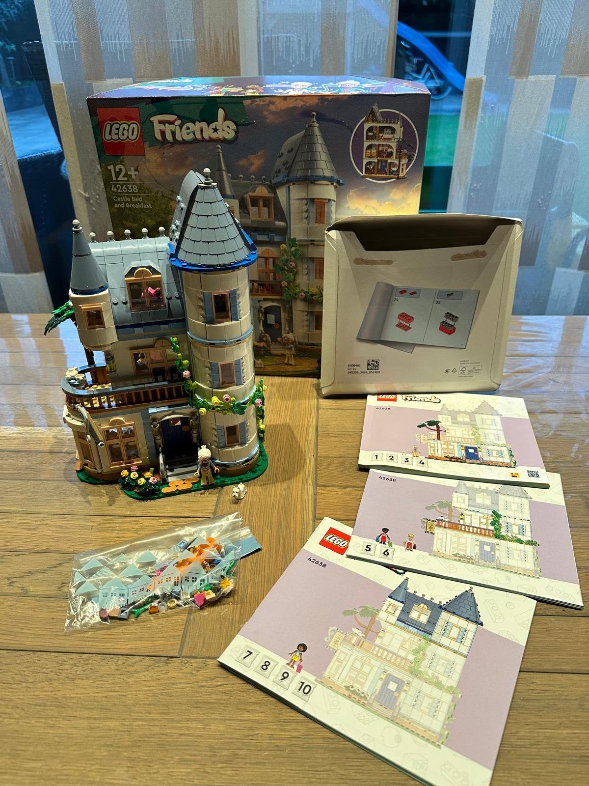 LEGO Friends 42638 Kasteel Bed & Breakfast, Ophalen of Verzenden, Zo goed als nieuw, Overige merken