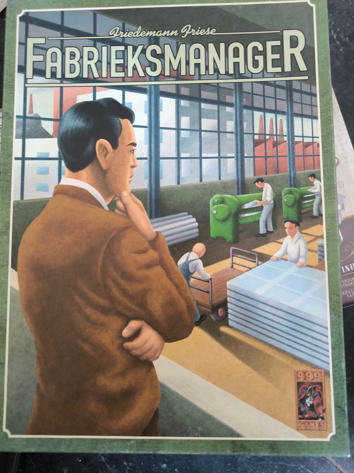 Fabrieksmanager bordspel - Compleet en nette staat, Ophalen of Verzenden, Gebruikt