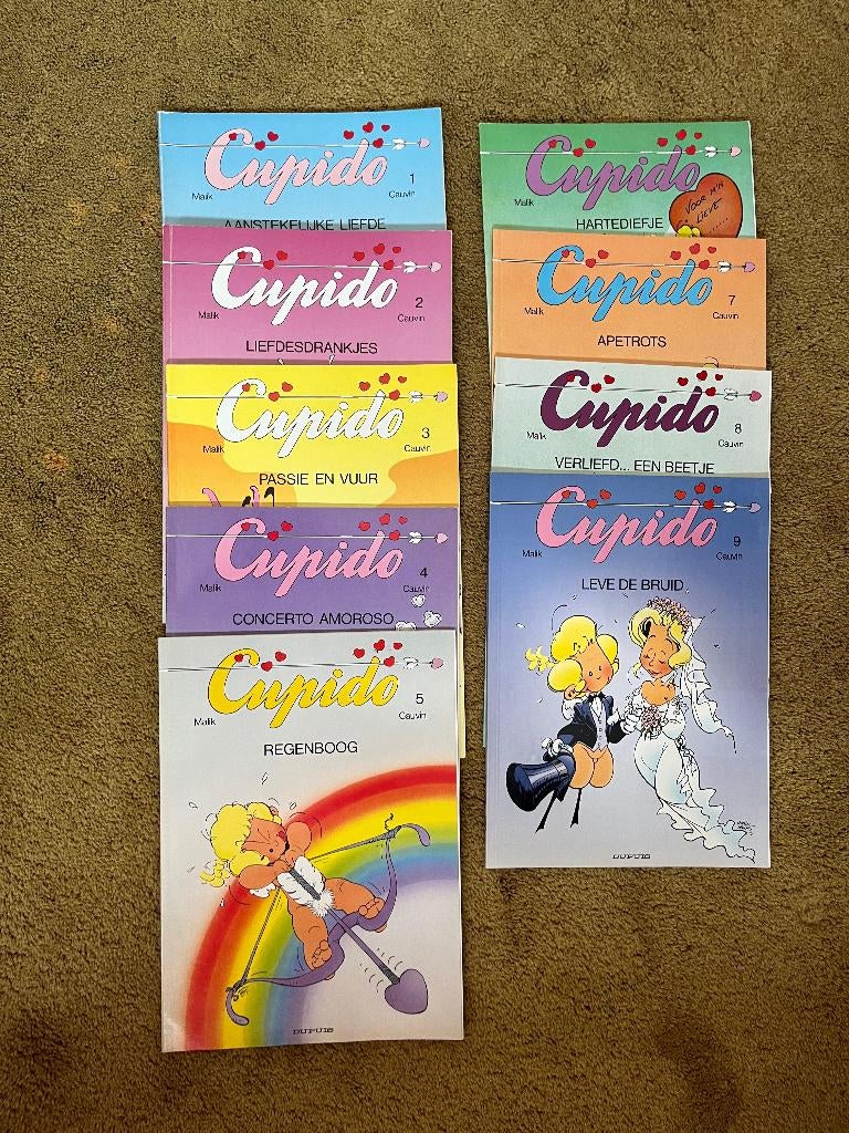 Cupido STRIPBOEKEN, Malik, Ophalen of Verzenden, Zo goed als nieuw, Meerdere stripboeken