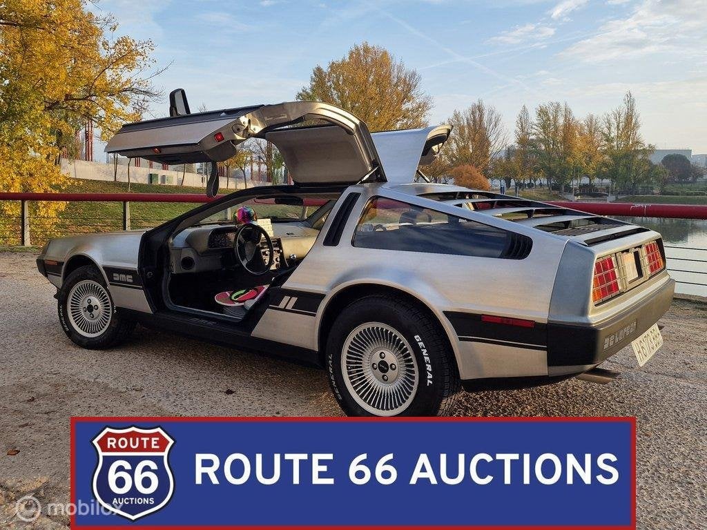 DeLorean DMC-12 | 1981 | Route 66 Auctions, Overige merken, Overige carrosserieën, Zwart, Bedrijf