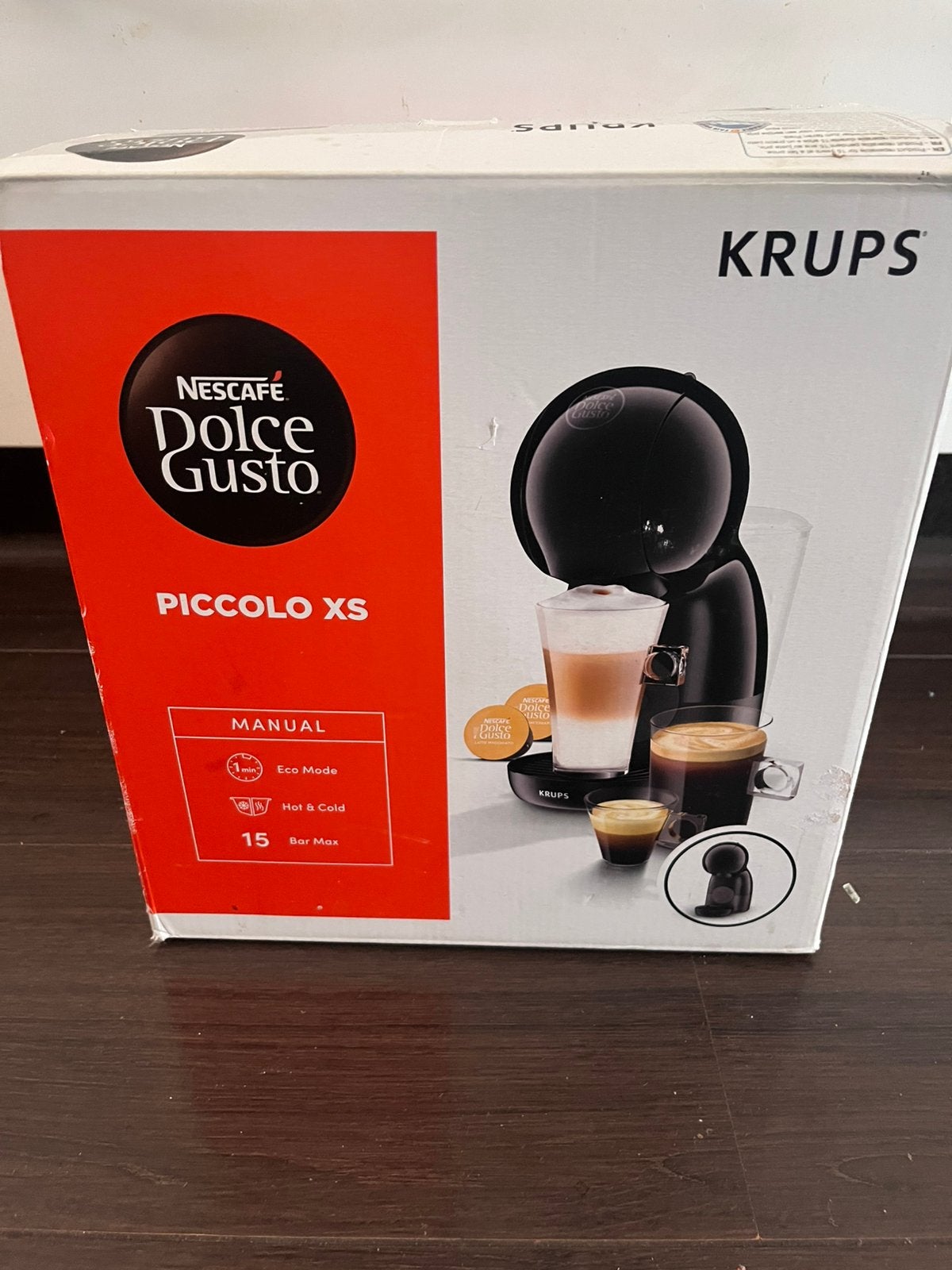 Dolce gusto piccolo, 1 kopje, Ophalen of Verzenden, Zo goed als nieuw, Koffiemachine