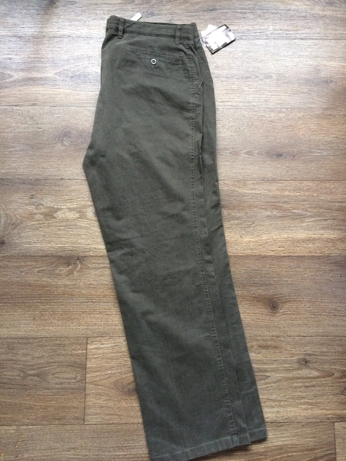 Olive army groen senior broek pantalon mt 27 buik model, Ophalen of Verzenden, Nieuw, Groen