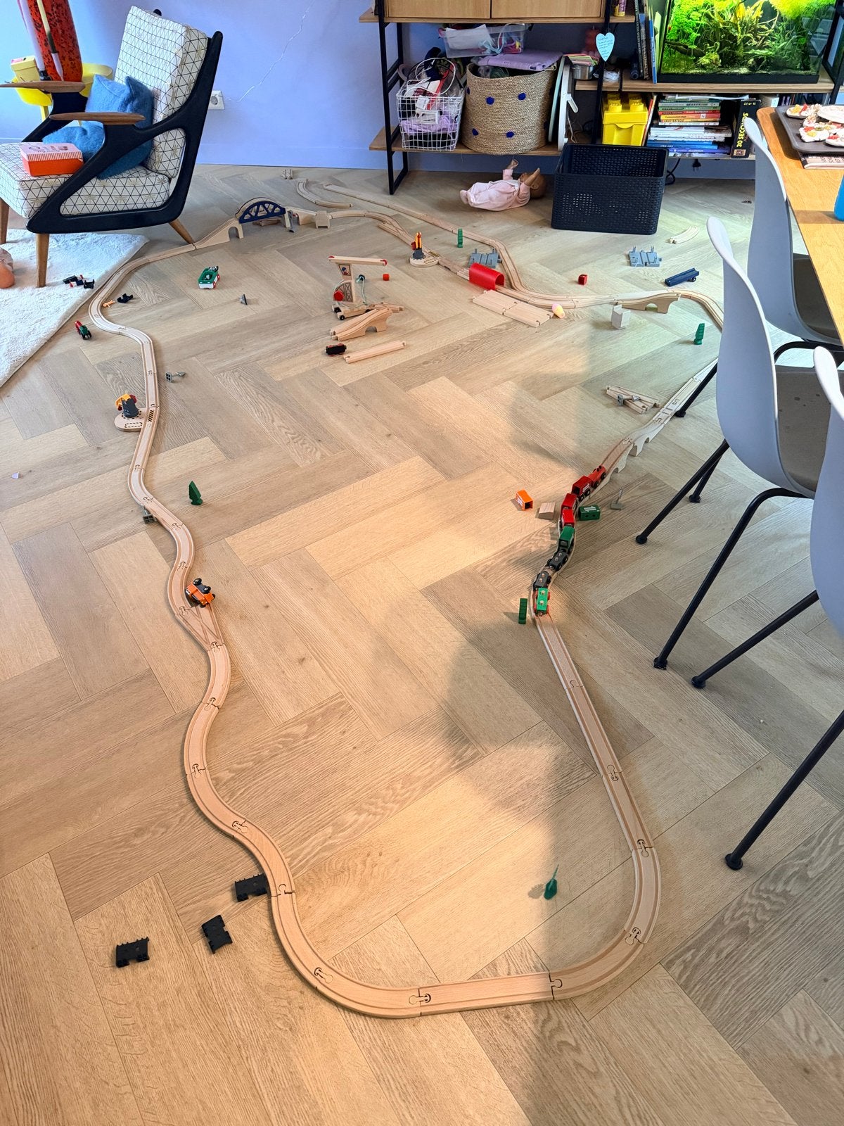 Grote Brio en IKEA treinbaan, Ophalen, Zo goed als nieuw, Overige typen