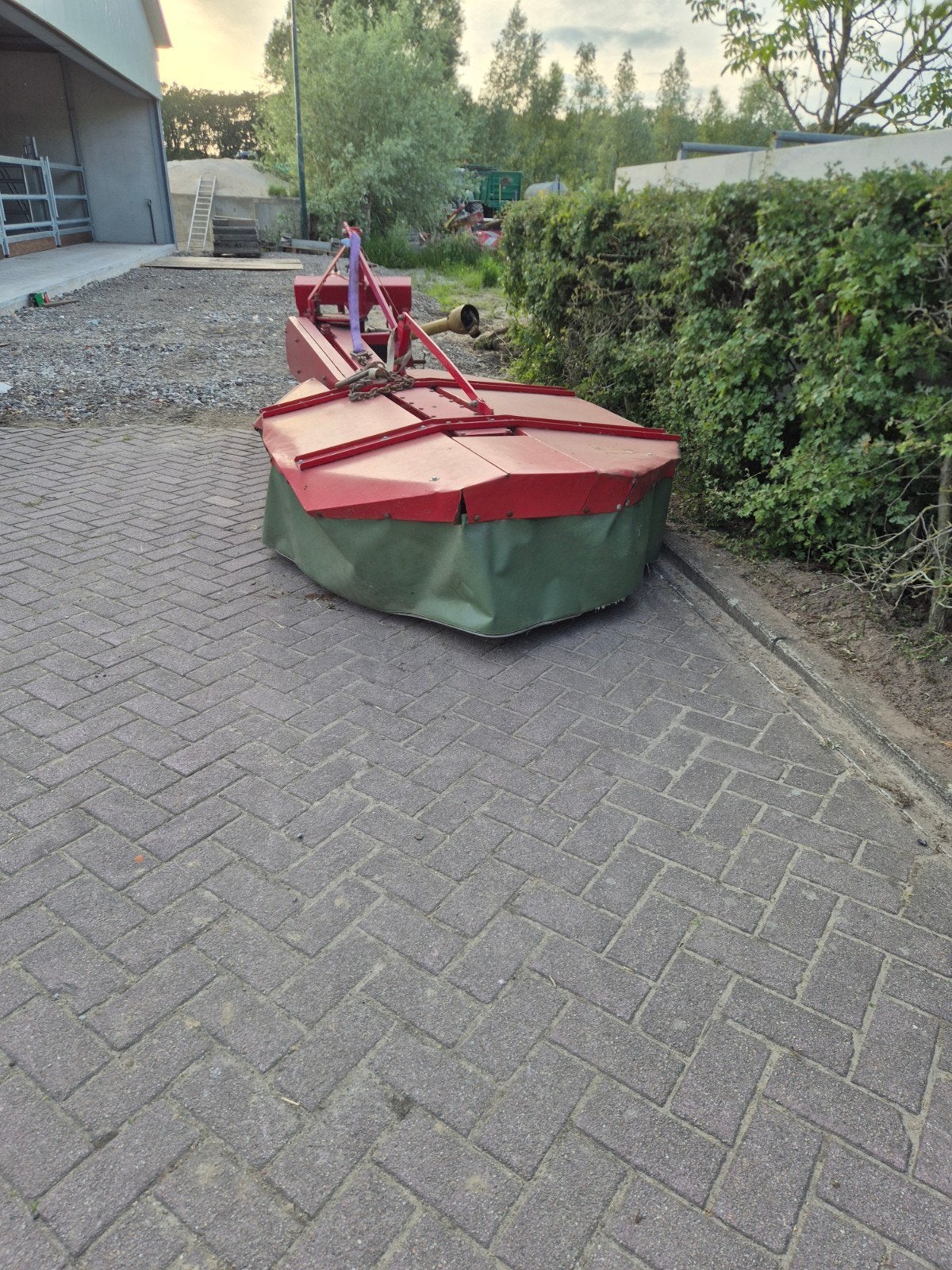 PZ Trommelmaaier, Ophalen, Veehouderij, Oogstmachine