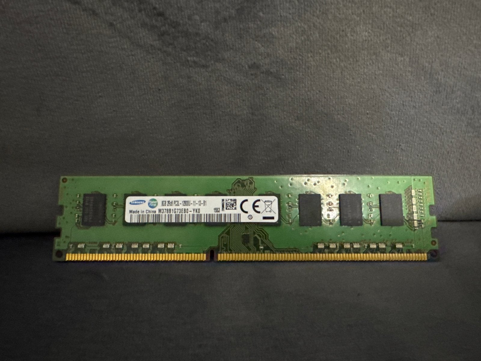 Samsung 8GB DDR3 2666MHz Desktop Geheugenmodule, Computers en Software, RAM geheugen, Ophalen, Gebruikt, 8 GB, DDR3