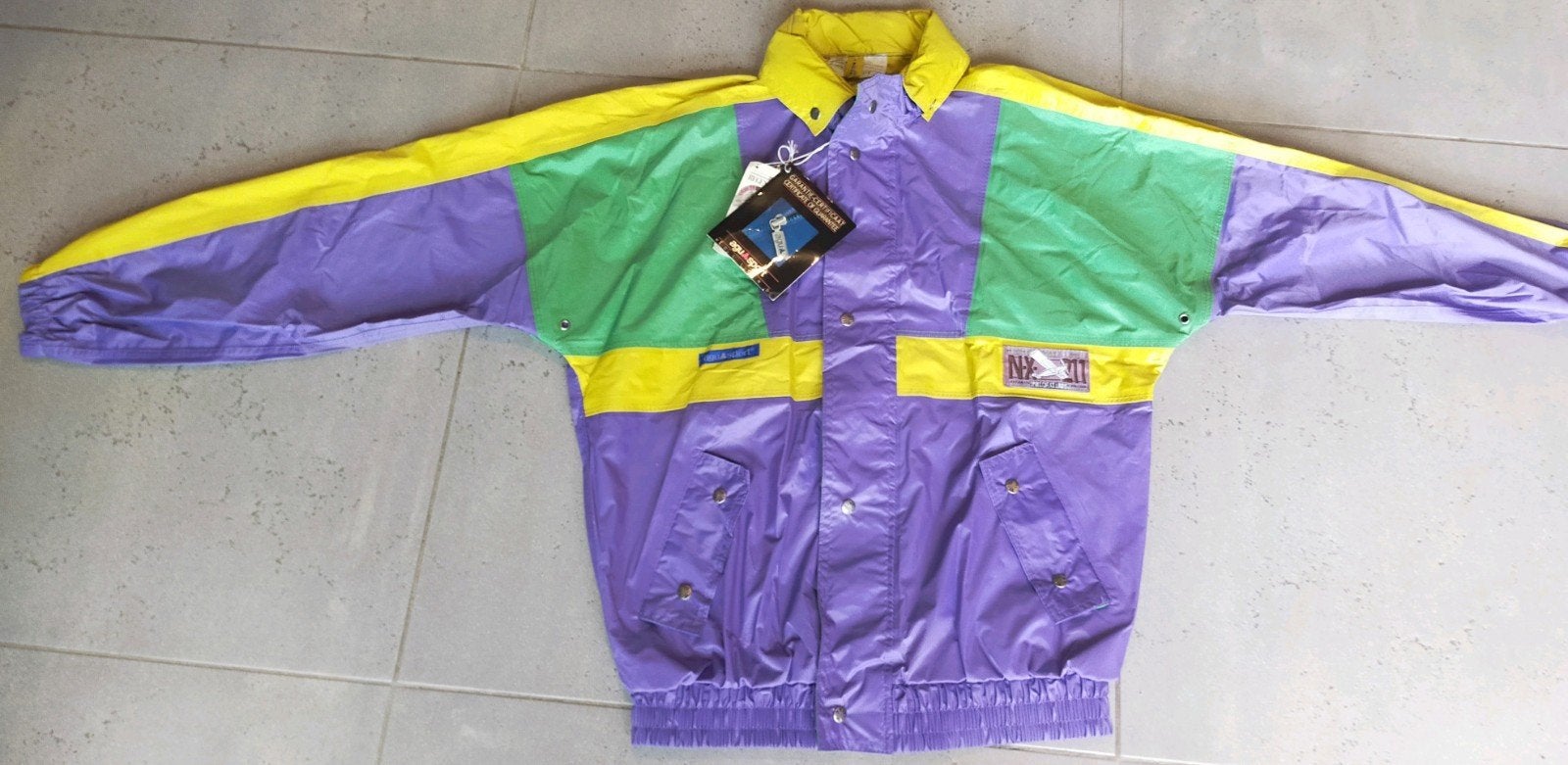 Vintage Agu Sport Jas "Spirit of St. Louis"  S / M, Ophalen of Verzenden, Nieuw, Regenjas, Heren