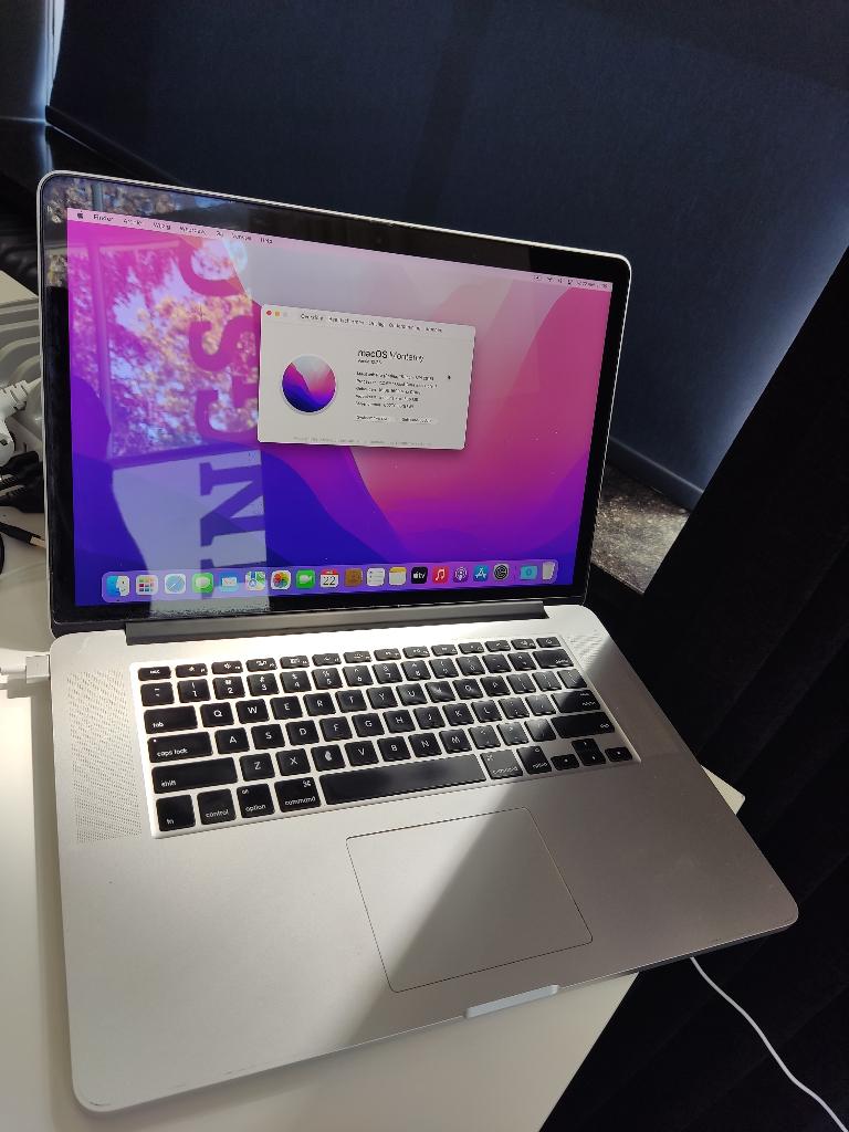 Macbook Pro Retina, MacBook Pro, Gebruikt, 256 GB, 2 tot 3 Ghz