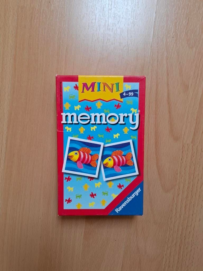 Ravensburger Mini Memory - Leuk geheugenspel, Vijf spelers of meer, Ophalen, Gebruikt, Ravensburger