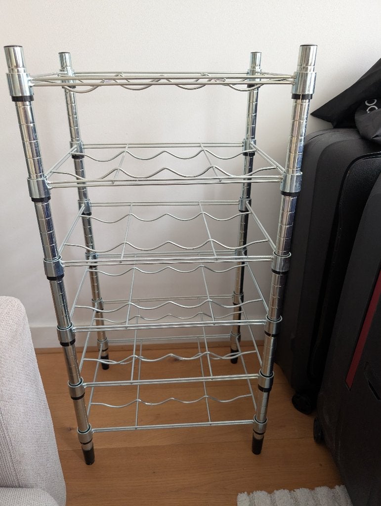Wine rack, Ophalen, 15 tot 25 flessen, Zo goed als nieuw, 75 – 100