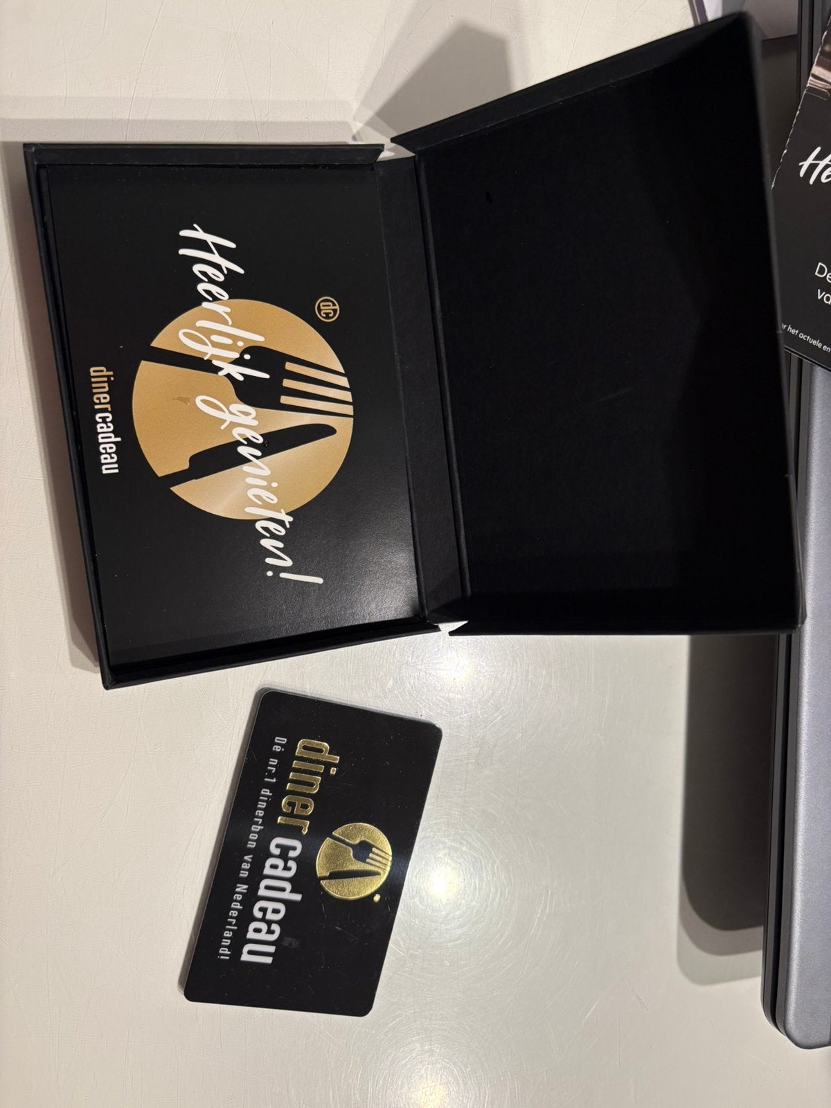 Diner cadeau bon twv 150 euro, Tickets en Kaartjes, Twee personen, Cadeaubon, Overige typen