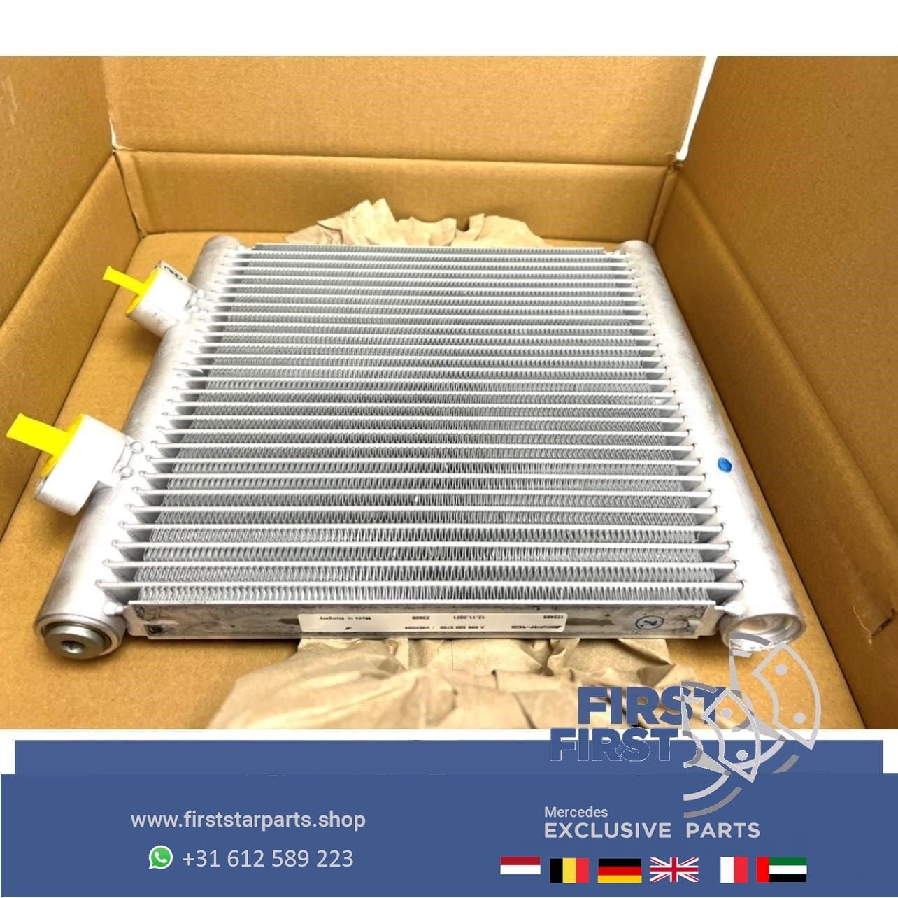A0995005700 OLIEKOELER W205 C63 W213 E63 W218 CLS63 W253 GLC, Gebruikt, -, Ophalen of Verzenden, -