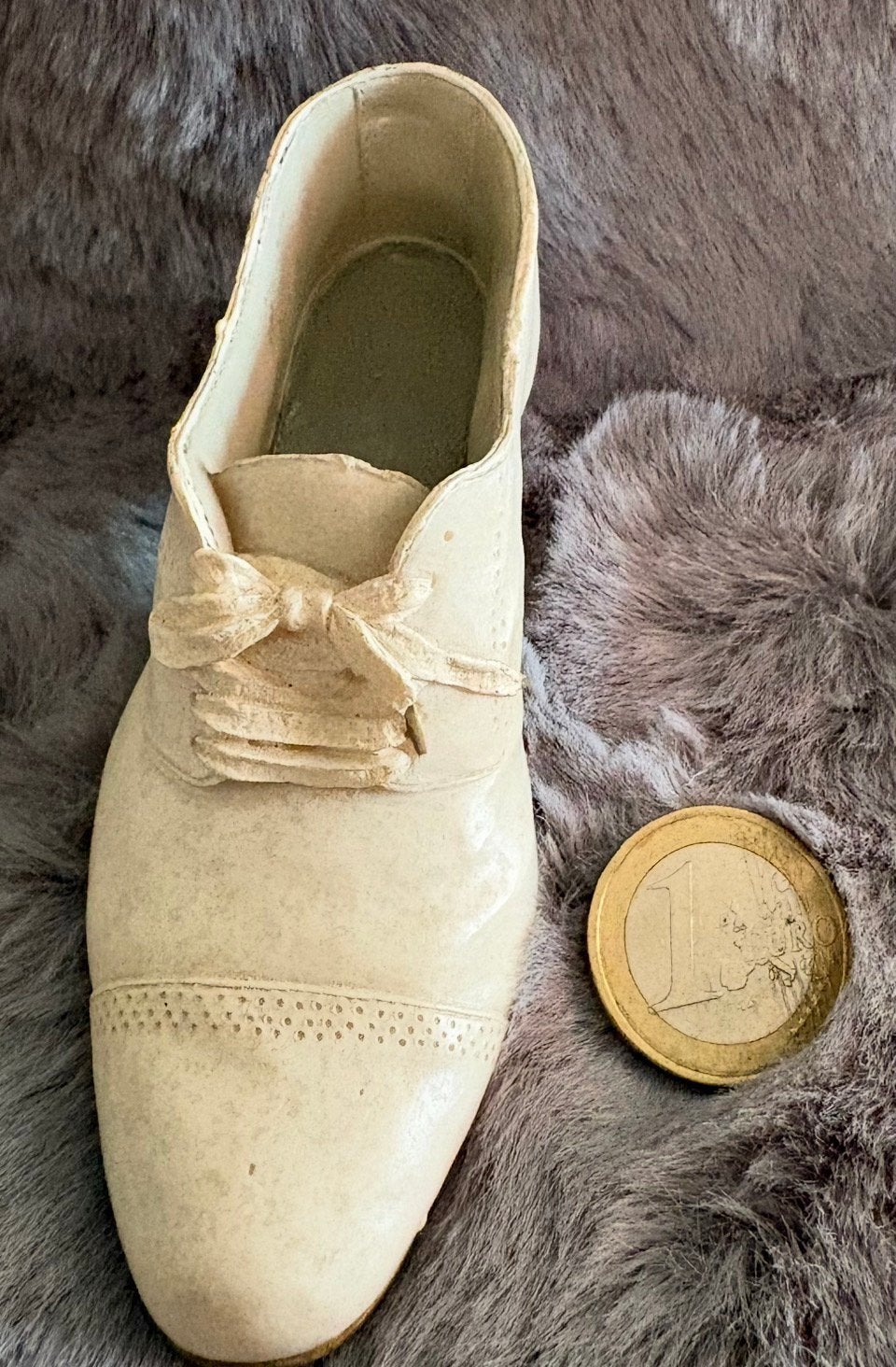 Decoratieve schoen van keramiek - vintage look, Ophalen of Verzenden, Zo goed als nieuw