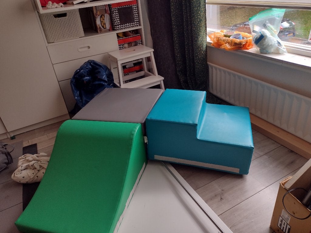 Baby foamblokken / speelkussens (set van drie), Ophalen, Zo goed als nieuw, Jongen of Meisje
