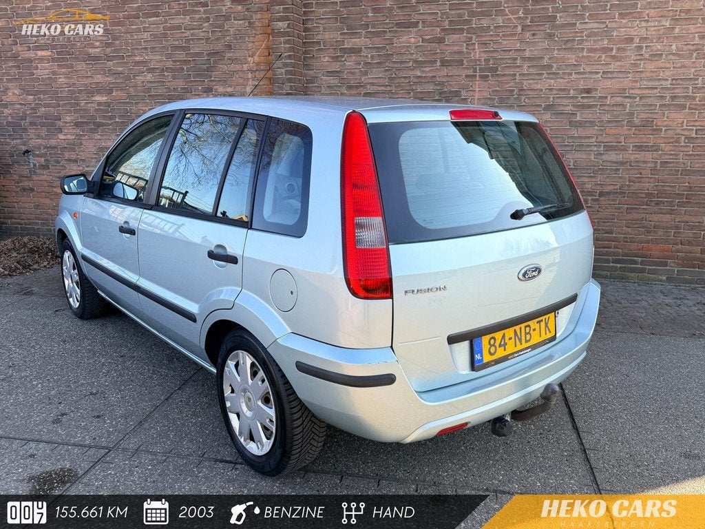 Ford Fusion 1.4-16V Luxury·Airco·Elek.ramen·Trekhaak·All, Auto's, Ford, 15 km/l, Origineel Nederlands, Bedrijf, Handgeschakeld