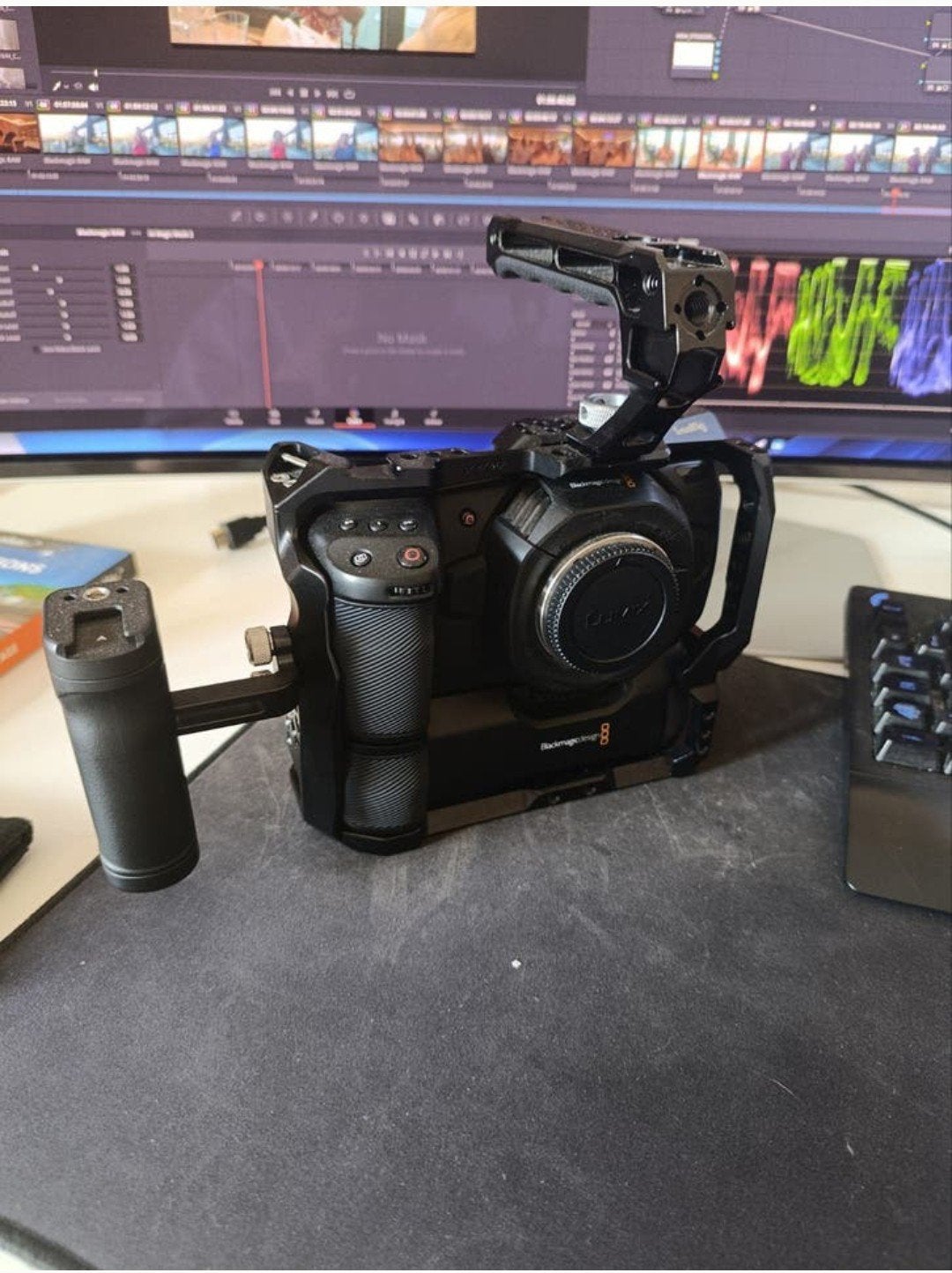 Blackmagic 4K Grip Cage Handle CFexpress 512GB, Overige merken, Overige soorten, Ophalen of Verzenden, Zo goed als nieuw