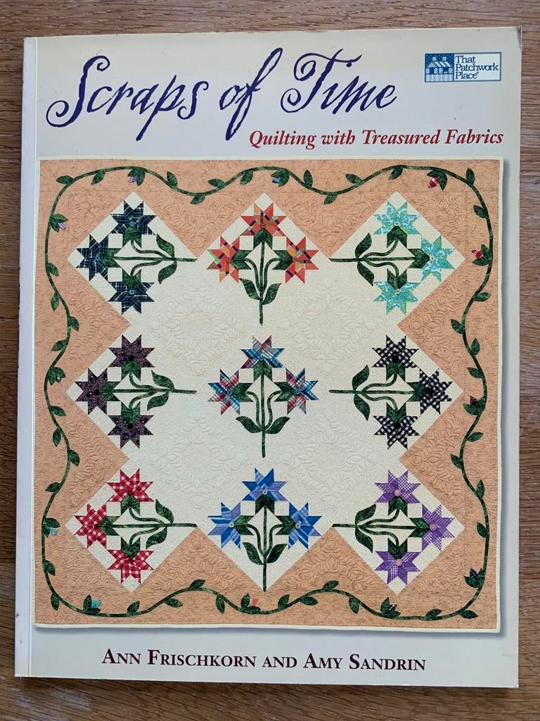 Quiltboek: Scraps of Time van Ann Frischkorn, Boeken, Ophalen of Verzenden, Zo goed als nieuw, Borduren en Naaien
