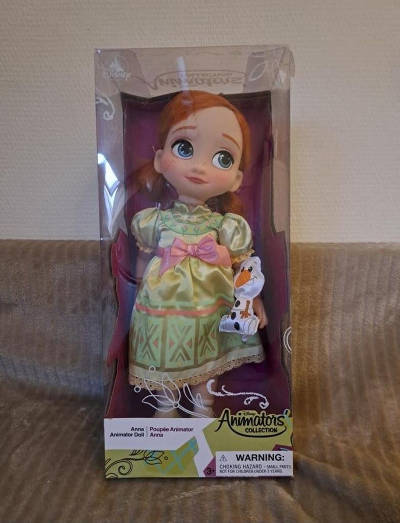 Nieuwe Disney Animator pop Anna - Doos licht beschadigd, Ophalen of Verzenden, Nieuw, Overige typen