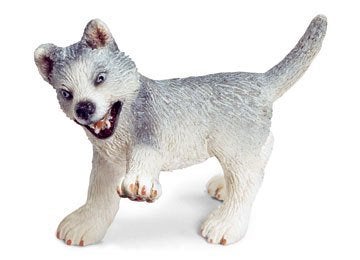 Schleich 16373 husky jong, dierfiguur, Verzamelen, Dierenverzamelingen, Verzenden, Zo goed als nieuw, Hond of Kat, Beeldje of Figuurtje