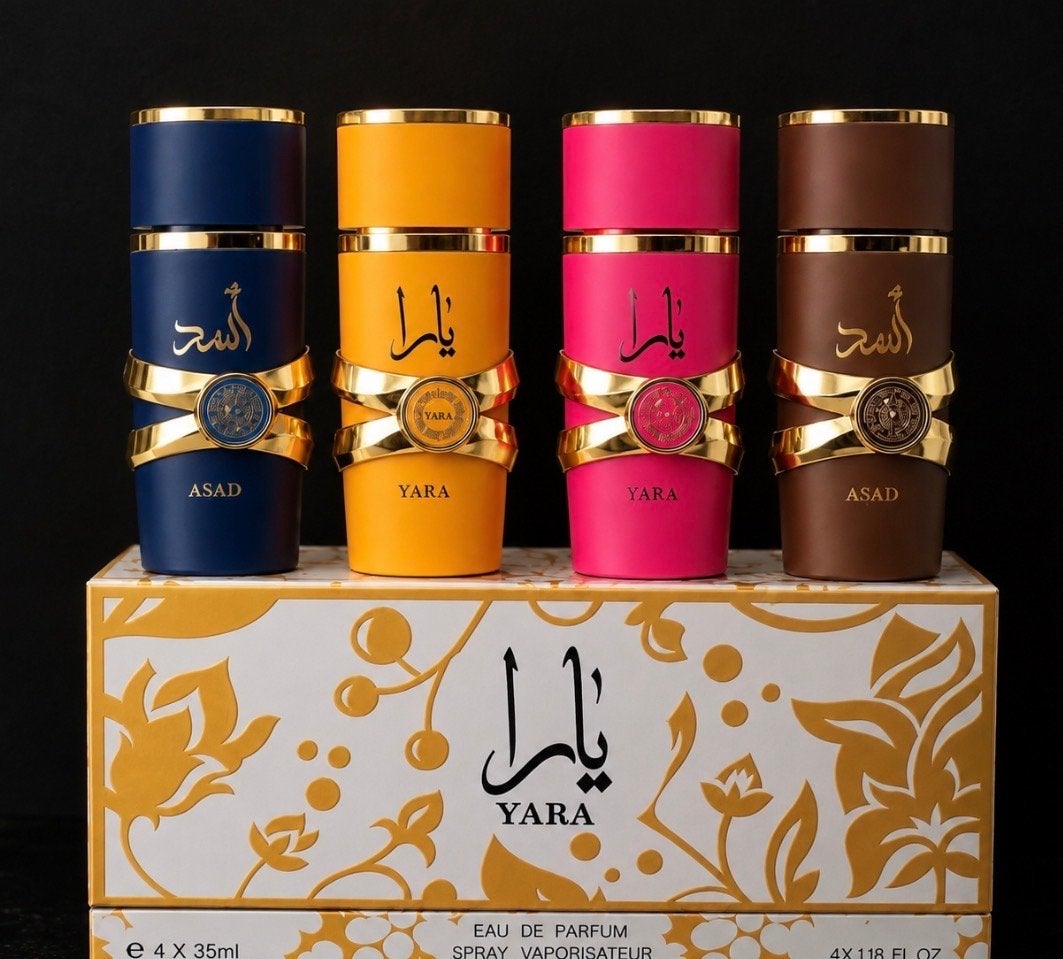 Yara en Asad Eau de Parfum Set - 4x 35ml, Ophalen of Verzenden, Nieuw