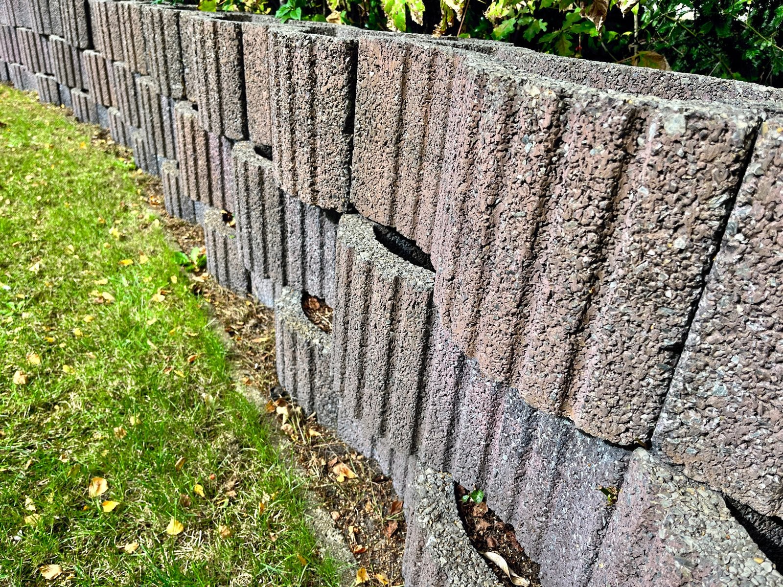 Stapelbare bloembakken betonblokken bruin, Tuin en Terras, Ophalen, Gebruikt, Minder dan 30 cm, Minder dan 60 cm