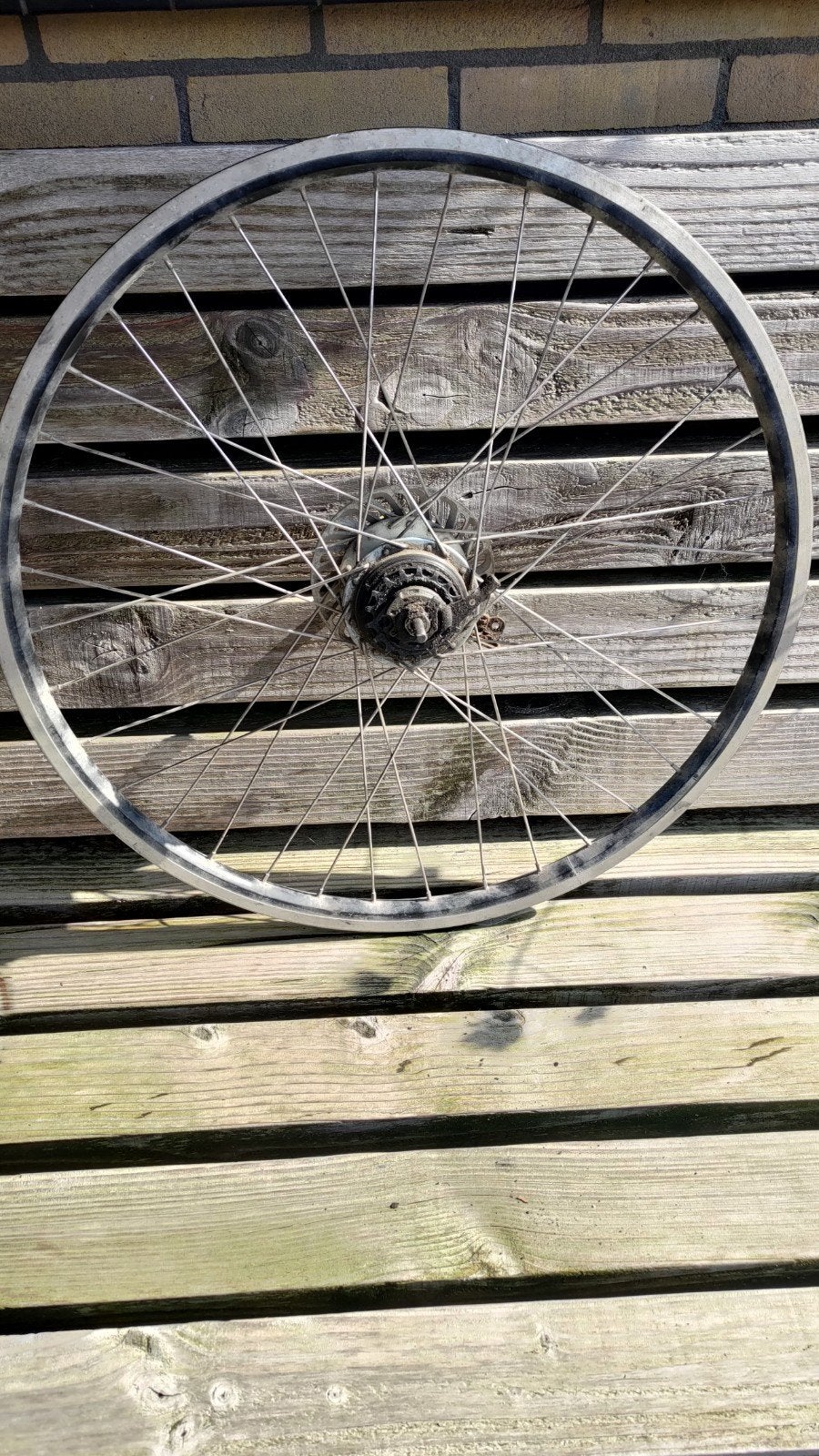 Shimano Nexus Inter M Wiel -  28 inch, Gebruikt, Aluminium, Shimano, Stadsfiets
