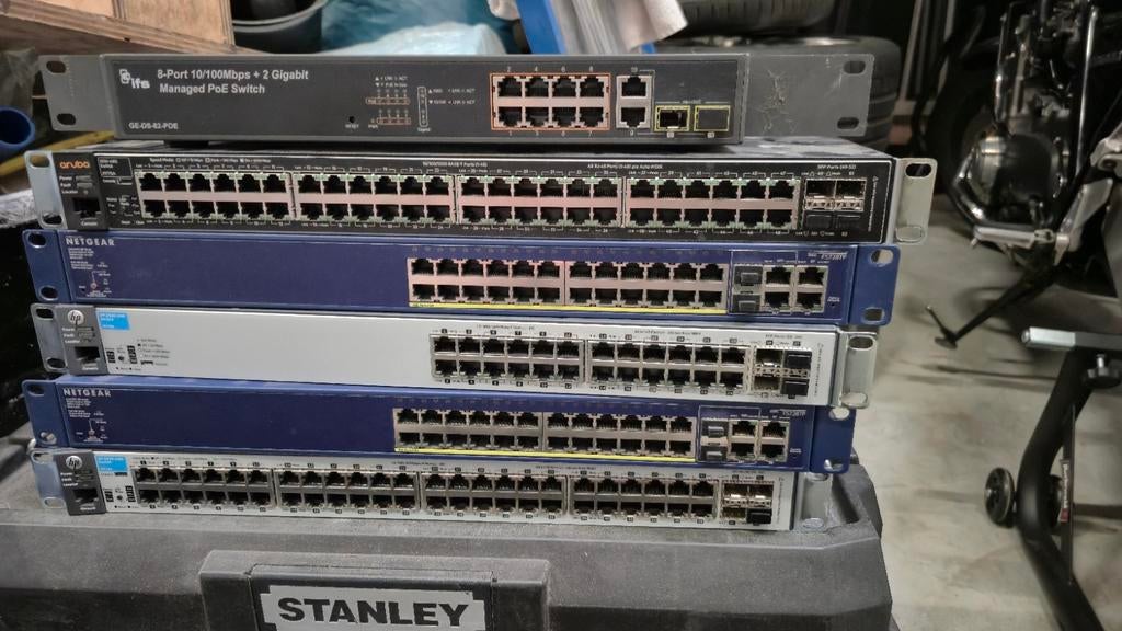 Aruba en HP Switches - Diverse modellen beschikbaar, Ophalen