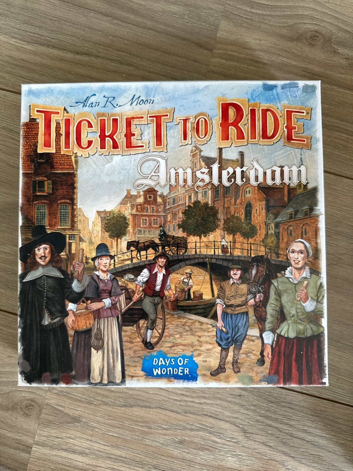 Ticket to Ride Amsterdam - Zo goed als nieuw, Drie of vier spelers, Ophalen of Verzenden, Zo goed als nieuw