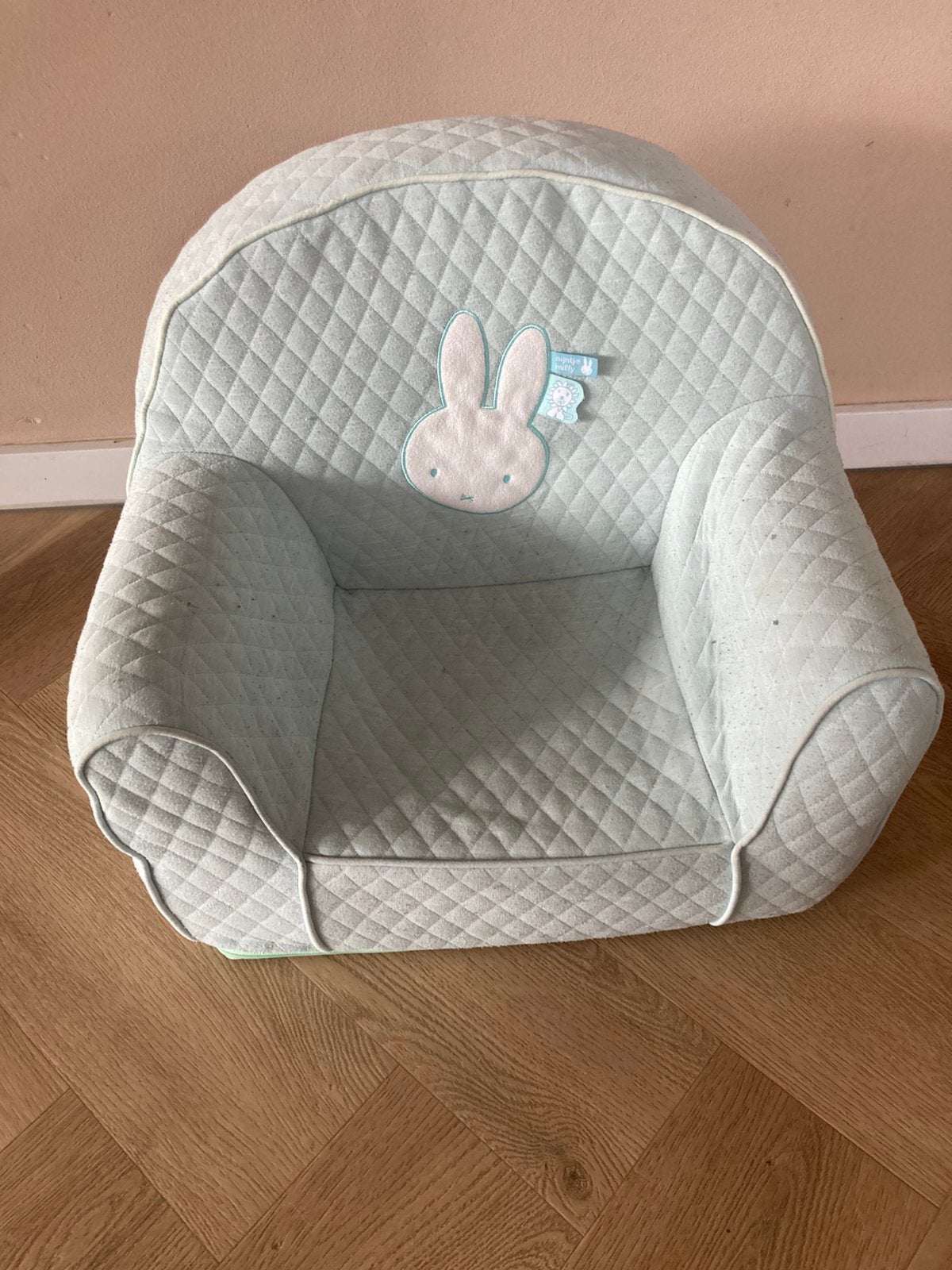 Nijntje fauteuil lichtgroen, Kinderen en Baby's, Kinderkamer | Tafels en Stoelen, Ophalen, Gebruikt, Stoel(en)