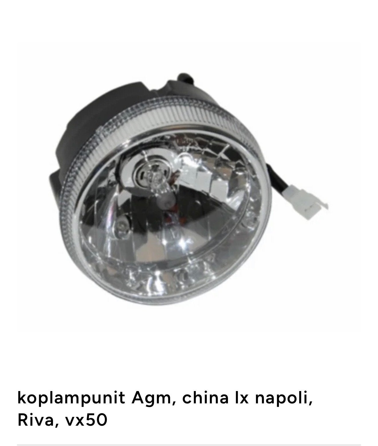Koplampunit AGM, China LX, Napoli, Riva, VX50, Ophalen of Verzenden, Nieuw, Koplamp, Overige merken