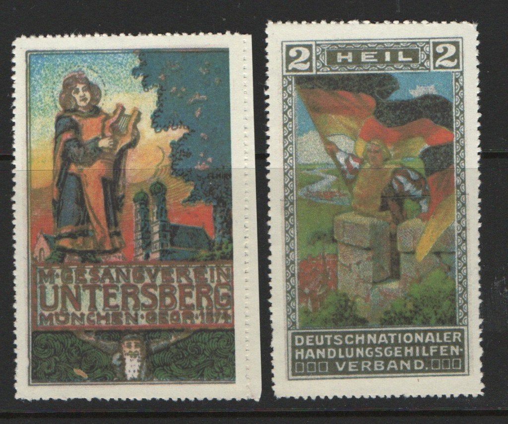 X37) sluitzegels GERMANY, Verzenden, BRD, Postfris