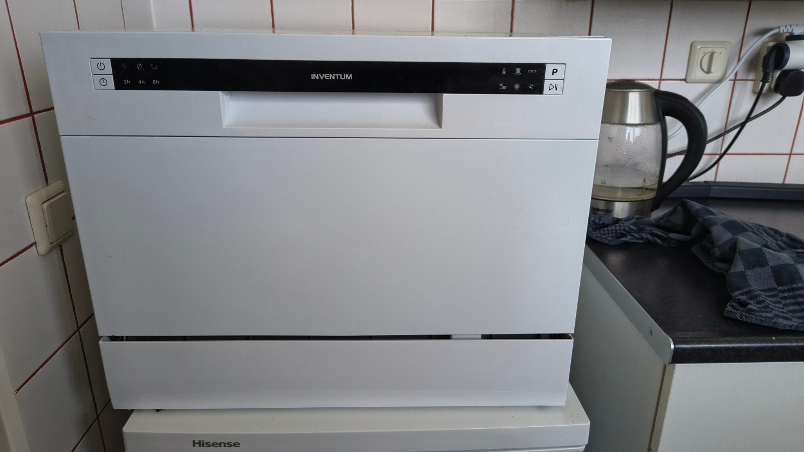 Inventum VVW5520 mini vaatwasser, Ophalen of Verzenden, Zo goed als nieuw, Minder dan 85 cm
