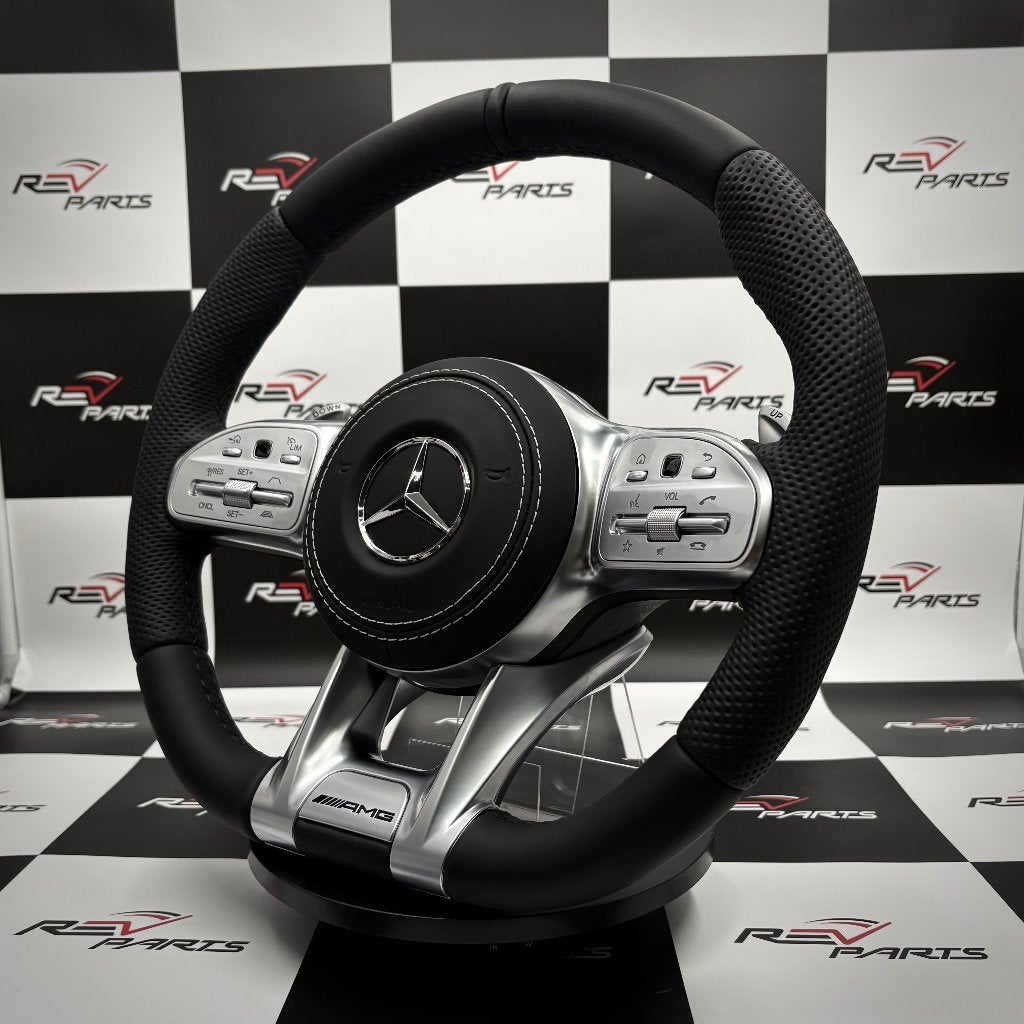 Mercedes AMG stuur upgrade sportief leer, Auto diversen, Tuning en Styling, Ophalen of Verzenden, ., ., .