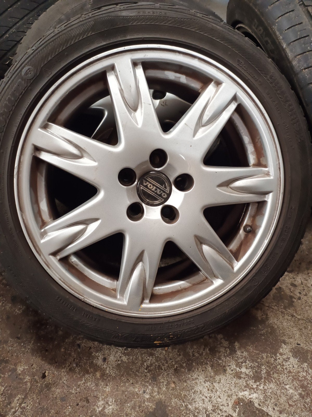 4 x 17 inch Thor velgen met banden, Ophalen, Overige, Gebruikt, Overige