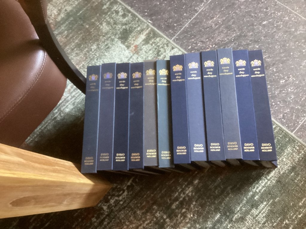 Gebruikte Davo Importa Poststukken  albums voor fdc met 20 b, Postzegels en Munten, Ophalen, Verzamelalbum
