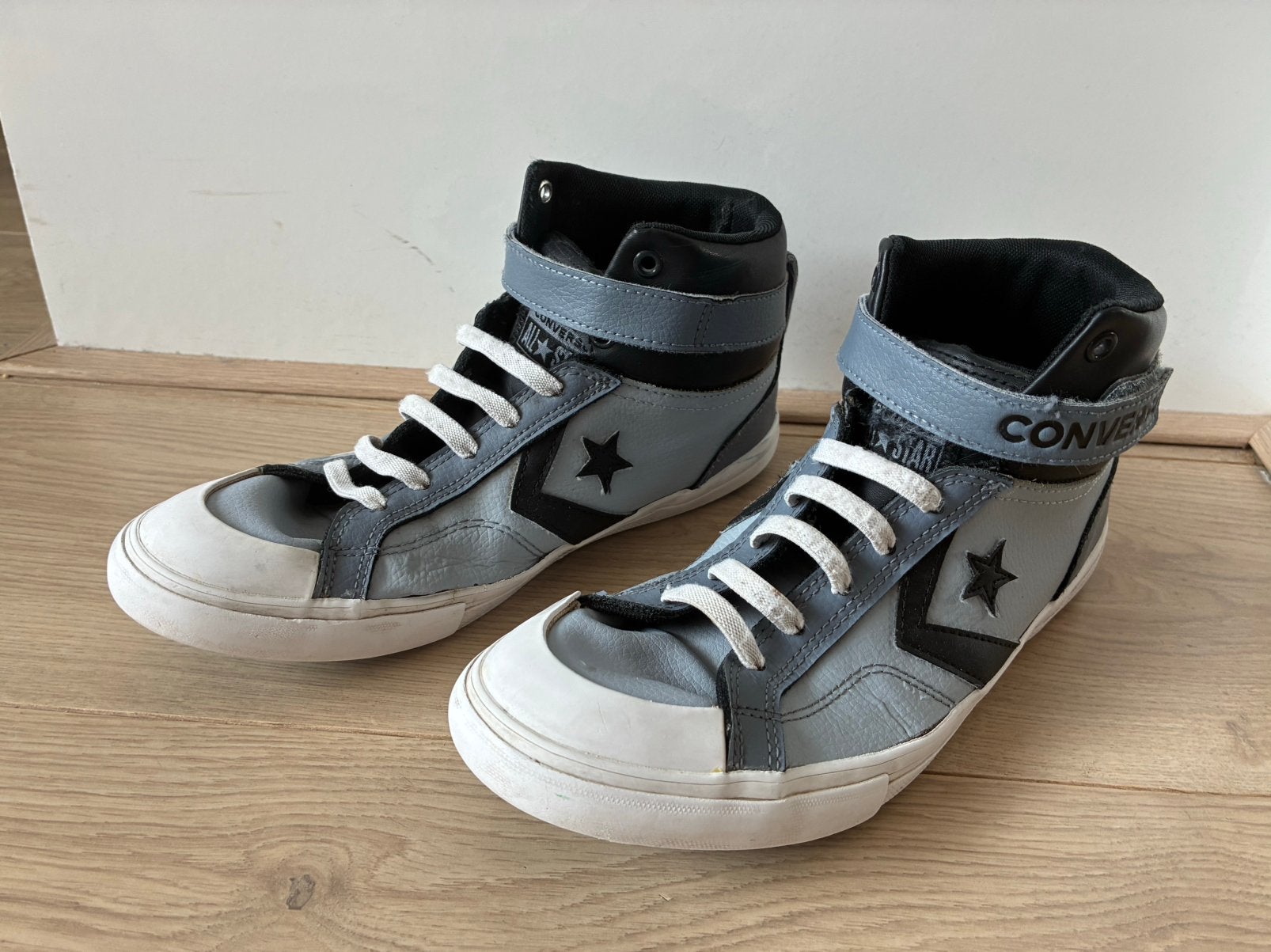 Leren Converse Allstars in maat 40, Gebruikt, Jongen of Meisje, Schoenen, Ophalen of Verzenden