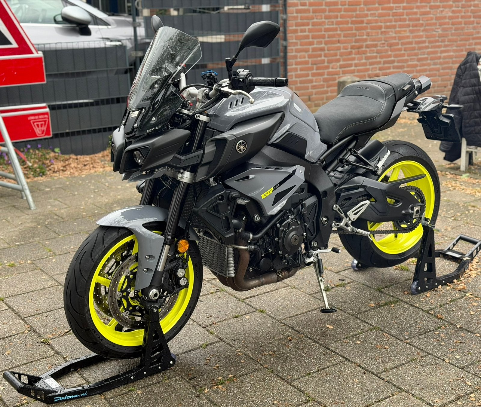 Yamaha MT-10 Nardo Grey Comfortseat QS NL-moto Abs Mivv MT10, Motoren, 4 cilinders, Motorrijbewijs A, Gebruikt, 995 cc