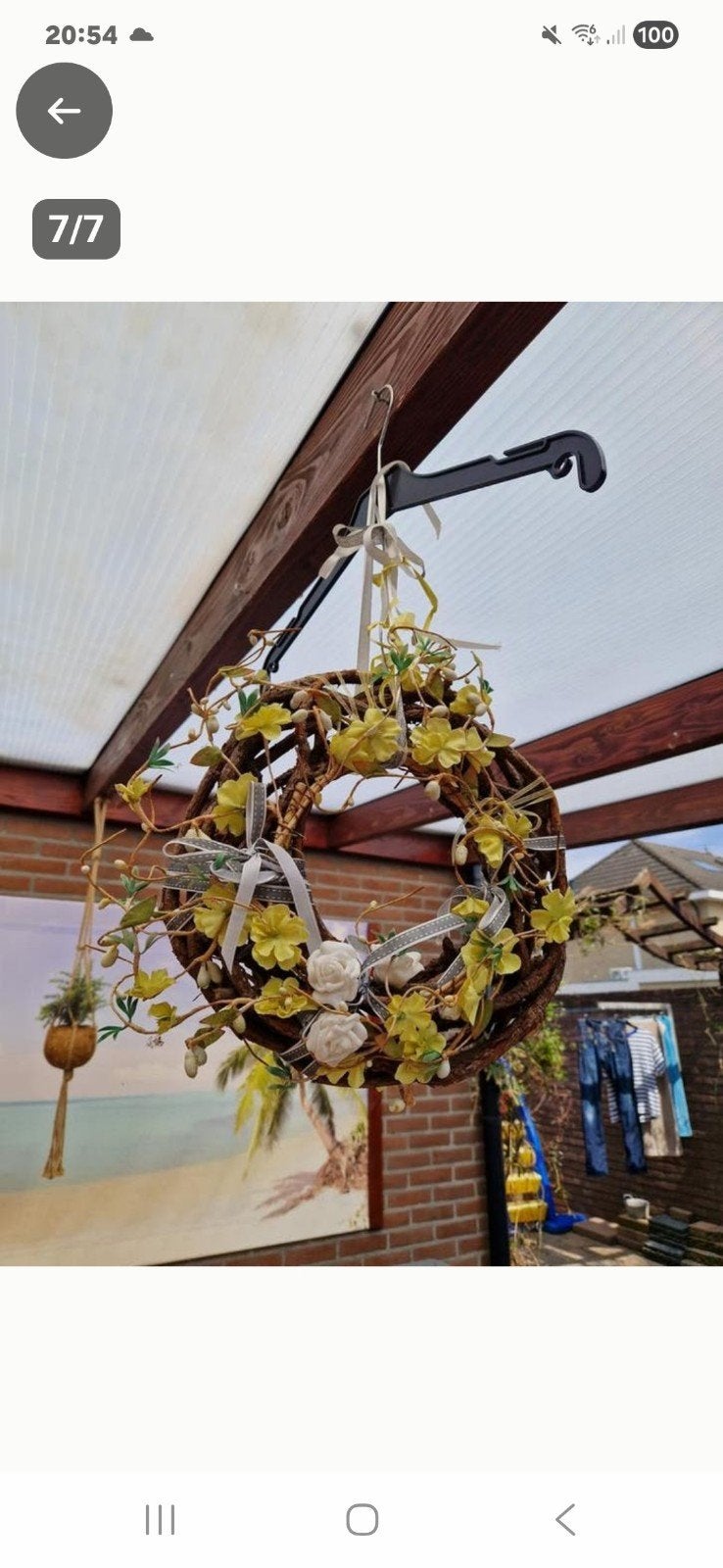5 Diverse Kransen voor Decoratie, Ophalen of Verzenden, Gebruikt, Krans, Natuurlijk materiaal