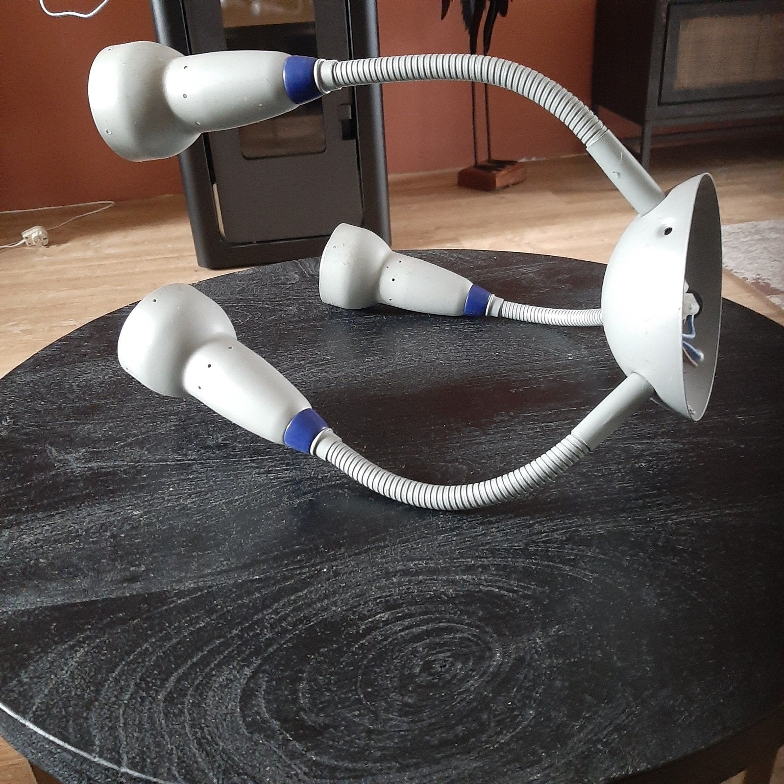 2 x flexibele plafond of wand lampen, Ophalen of Verzenden