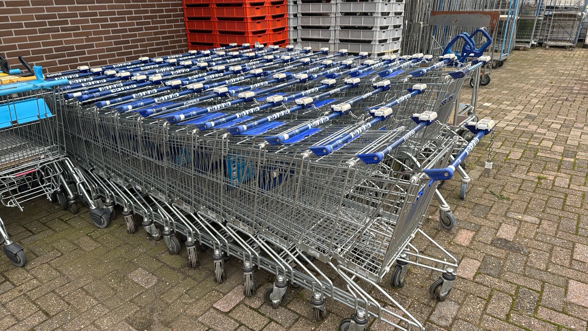 Winkelwagens €25,- per stuk., Ophalen, Gebruikt