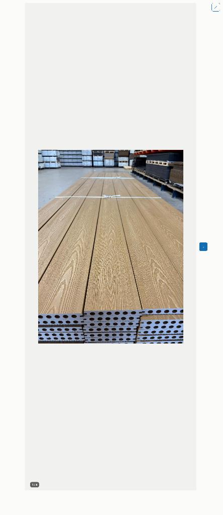 Composiet Vlonderplanken - Teak - Scherpe Prijs, Ophalen of Verzenden, Nieuw, Composiet