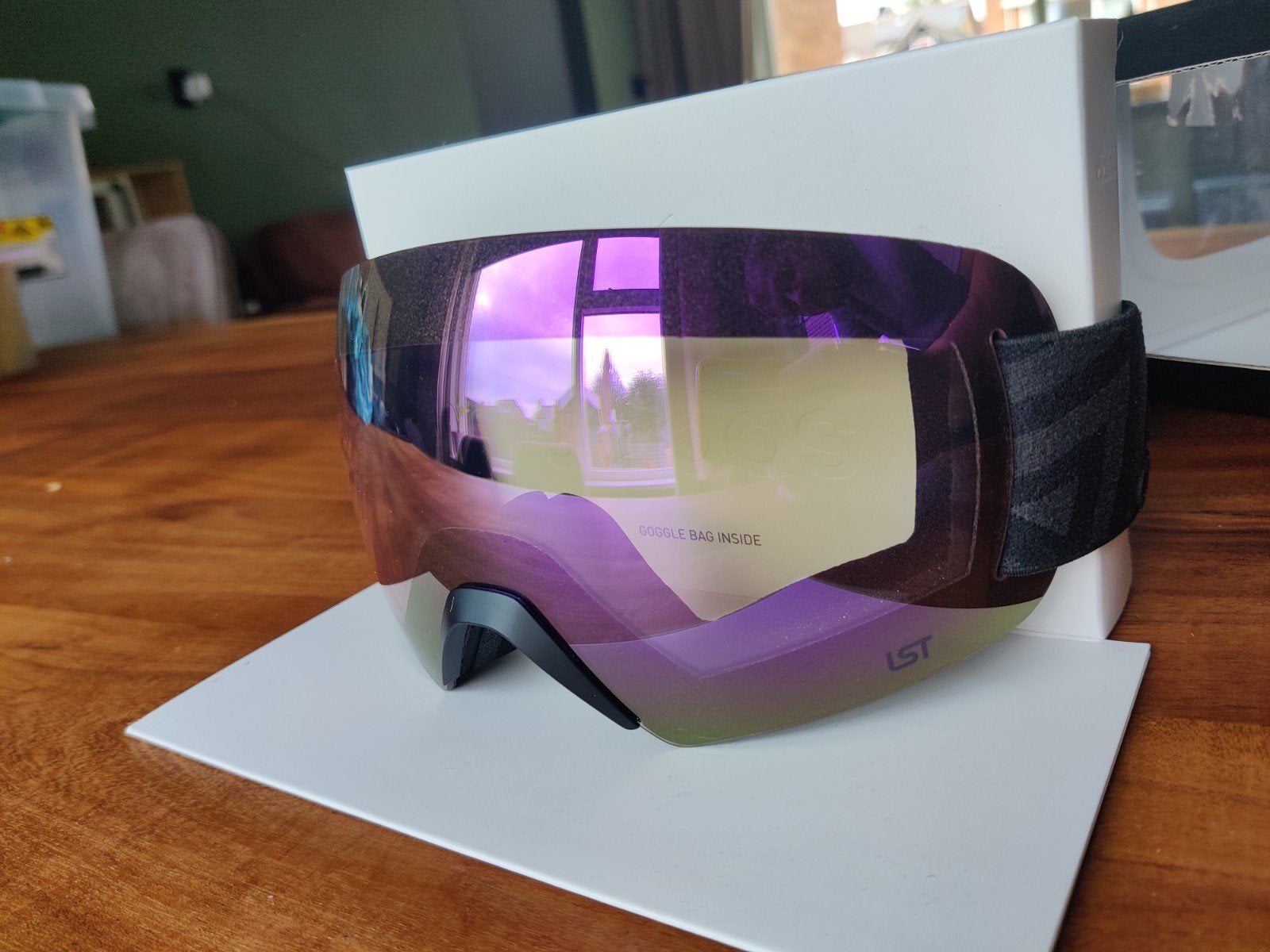 Nieuwe Adidas Progressor Splite Skibril LST, Ophalen of Verzenden, Nieuw, Helm of Bescherming