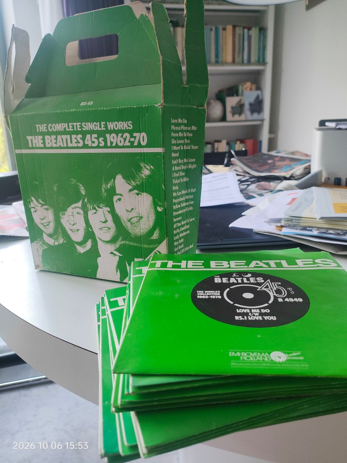 The Beatles - The Complete Single Works 45s 1962-70 Boxset